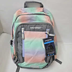 Eastport 17" Tie Dye Abstract Unisex Expandable Backpack Laptop Padded New